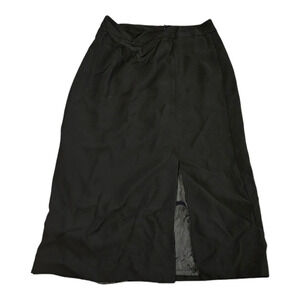 Worthington 10P Black Straight Skirt